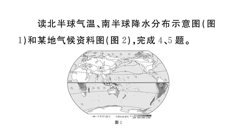 初中地理新湘教版七年级上册期末专项六 天气与气候作业课件2024秋第8页