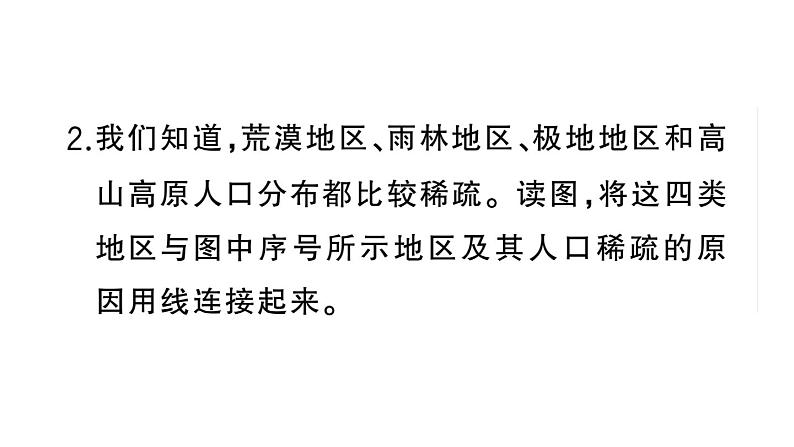 初中地理新湘教版七年级上册大单元主题研究主题二 气候与人类活动的关系作业课件2024秋07