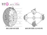 初中地理新湘教版七年级上册第二章第二节 地球的运动作业课件2024秋