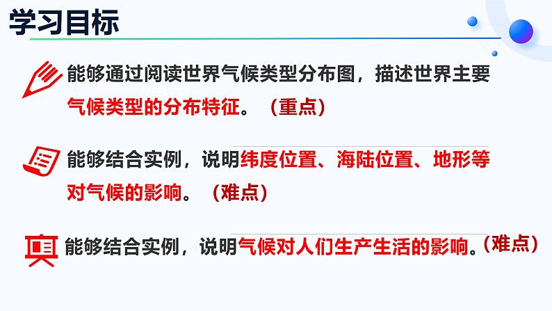 人教版地理七年级上册4.4.1《世界的气候》（课件）第3页