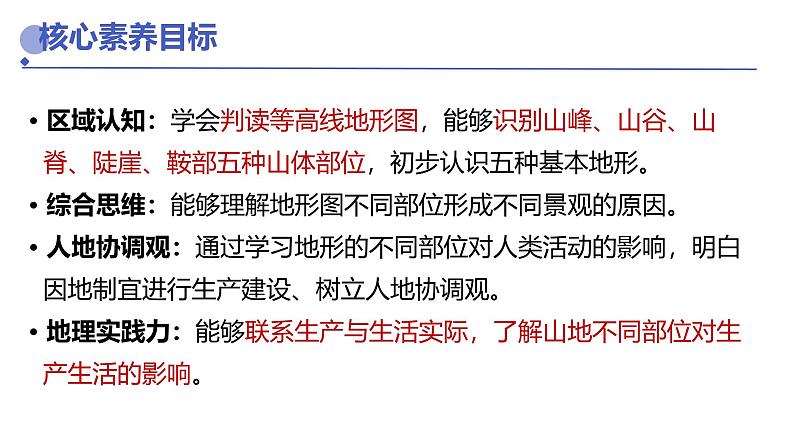 初中  地理  人教版（2024）  七年级上册(2024)  第二章 地图  第二节 地形图的判读 课件第4页