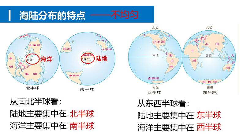 人教版地理七年级上册3.1《大洲与大洋》复习课课件第4页