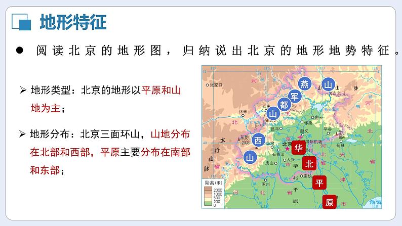 湘教版初中地理八年级下册8.1北京 课件08