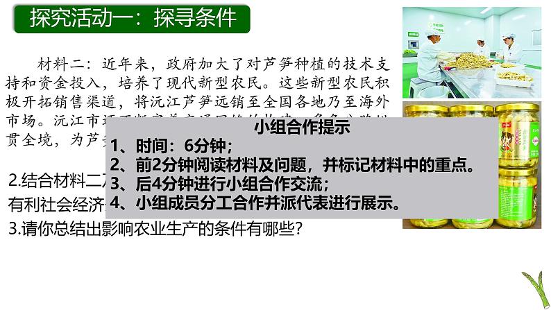 人教版八年级地理上册4.2《农业》第二课时教学课件第8页