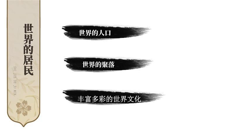 初中地理新湘教版七年级上册第四章 世界的居民与文化综合复习课件2024秋第2页