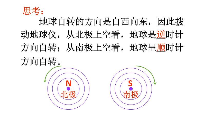 初中地理新人教版七年级上册第一章第三节 地球的运动教学课件2024秋第6页