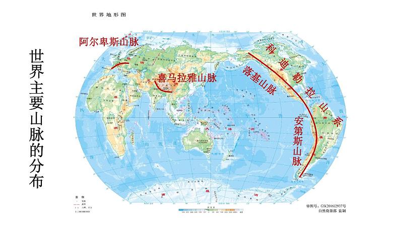 初中地理新人教版七年级上册第三章第二节 世界的地形教学课件2024秋第8页