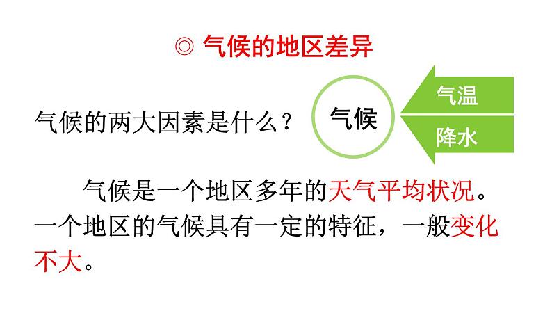 初中地理新人教版七年级上册第四章第四节 世界的气候教学课件2024秋第6页