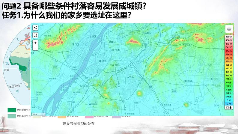 人教版地理七年级上册5.2《城镇与乡村》教学课件第7页