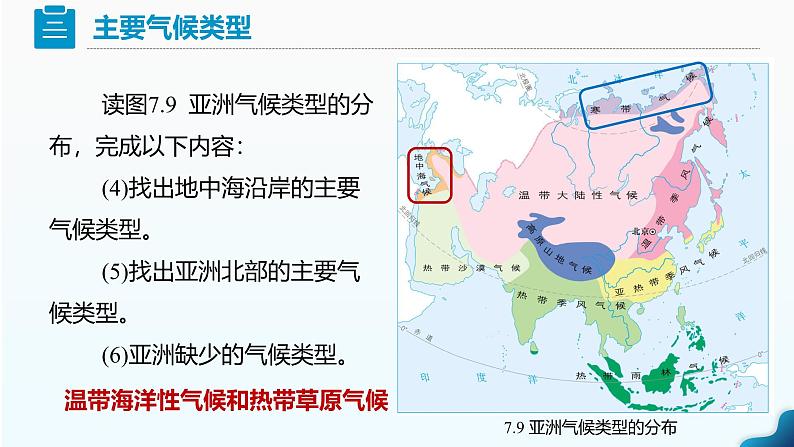 人教版七下 7.1《自然环境》 第3课时 多样的气候  课件第7页