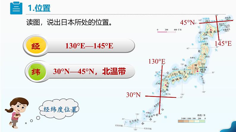 人教版七下 8.1《日本》 第1课时 多火山地震的岛国 课件第7页