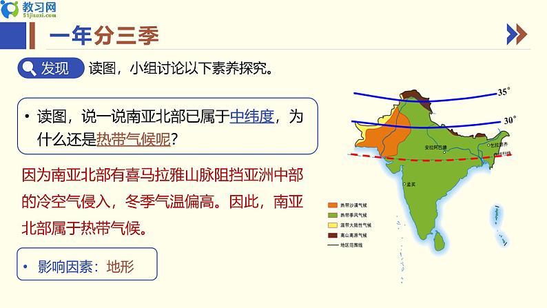 8.2 南亚 第二课时 同步优质课件第5页