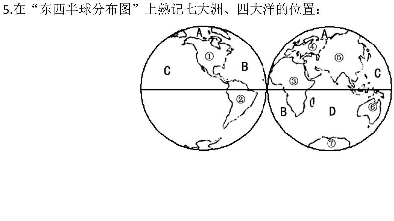 初中  地理  人教版（2024）  七年级上册第一节 大洲和大洋课件第5页