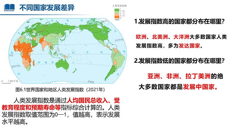 人教版地理七年级上册第六章《发展与合作》教学课件第3页