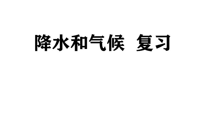 初中  地理  人教版（2024）  七年级上册第四节 世界的气候 课件第1页