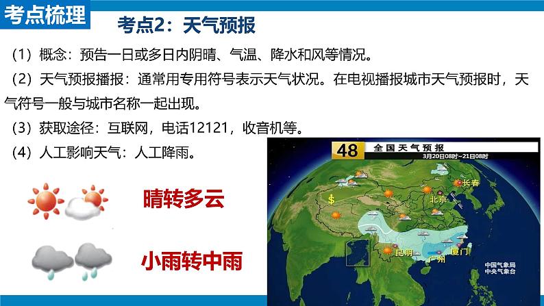 2024—2025学年人教版七年级地理第四章天气与气候期末复习课件（PPT)第5页