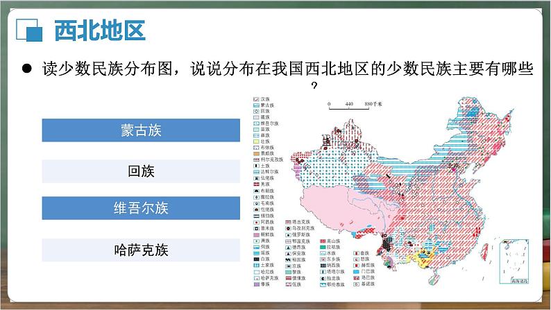 湘教版地理八年级下册5.3《西北地区和青藏地区》（第1课时）课件第6页