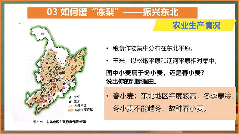 湘教版地理八年级下册6.1《东北地区的地理位置与自然环境》课件第8页