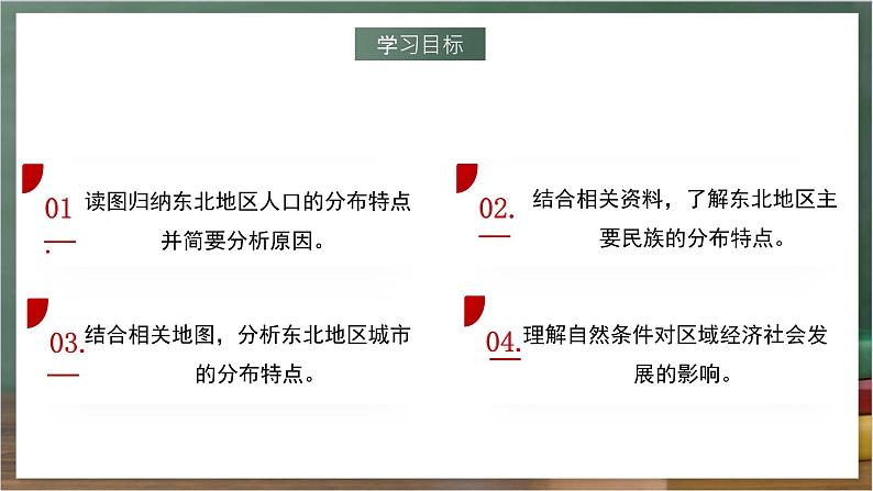 湘教版地理八年级下册6.2《东北地区的人口和城市分布》课件第4页