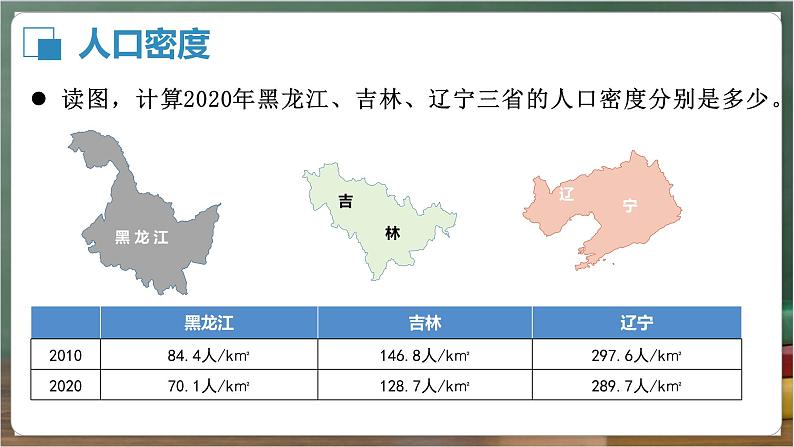 湘教版地理八年级下册6.2《东北地区的人口和城市分布》课件第8页