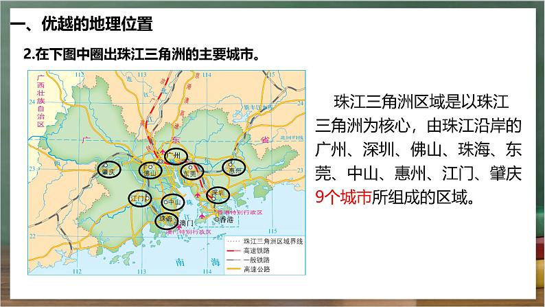 湘教版地理八年级下册7.3《珠江三角洲区域的外向型经济》 课件第4页