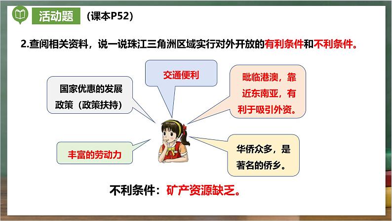 湘教版地理八年级下册7.3《珠江三角洲区域的外向型经济》 课件第6页