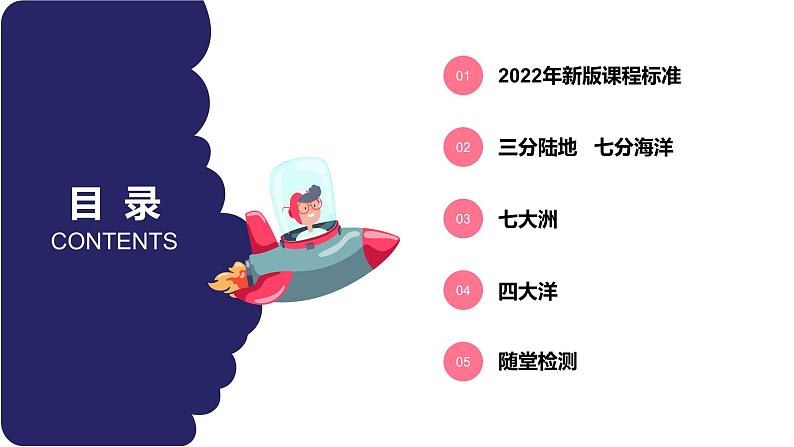 2024年秋初中地理八年级上同步课堂（中图版）1.2  海陆分布（课件）第2页