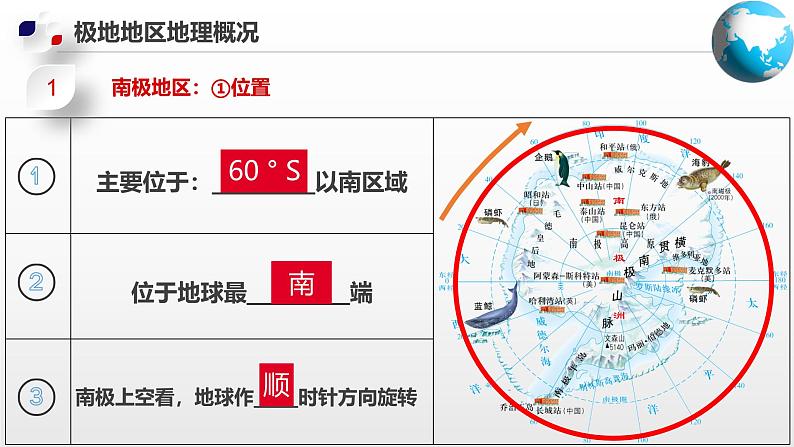 2025年春初中地理八年级下册同步课堂（中图版）6.5  极地地区（课件）第8页