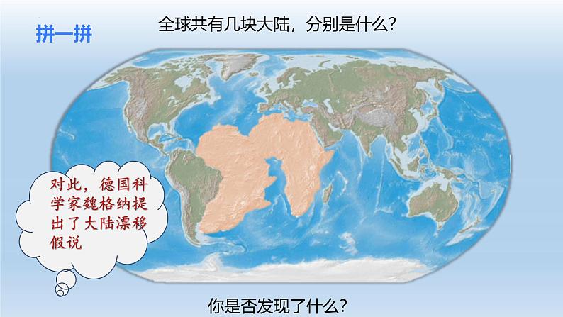 3.3.2解说海陆变迁--板块构造学说  课件-2024-2025学年七年级地理上册晋教版（2024）第3页