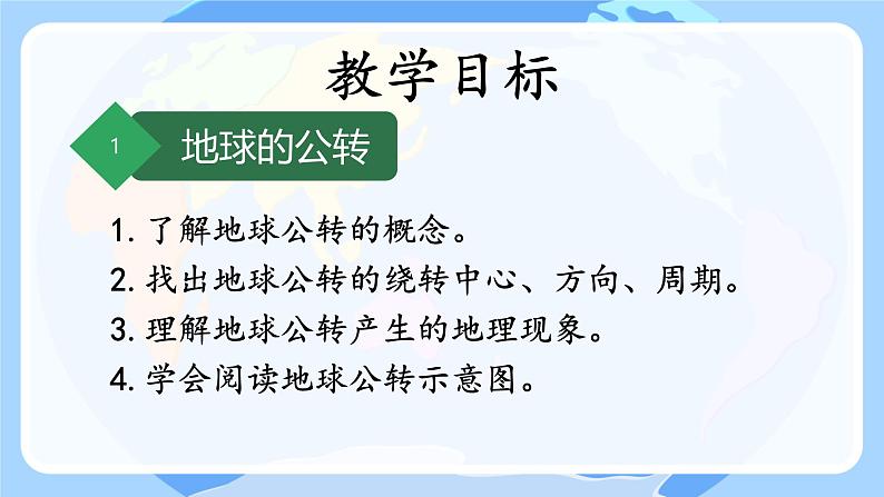 初中  地理  人教版（2024）  七年级上册(2024)第三节 地球的运动 课件第2页