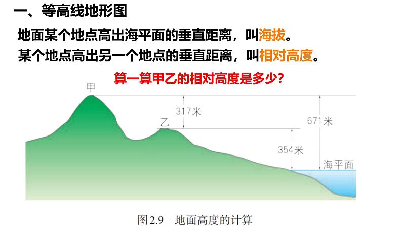 初中  地理  人教版（2024）  七年级上册(2024)  第二节 地形图的判读 课件第6页