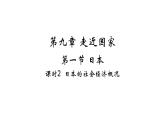 9.1 日本——日本的社會經(jīng)濟概況 習(xí)題課件-七年級地理下學(xué)期湘教版（2024版）