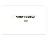 专项素养综合全练(五)　巴西 习题课件-七年级地理下学期湘教版（2024版）