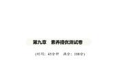 第九章　素养提优测试卷 习题课件-湘教版七年级地理下册