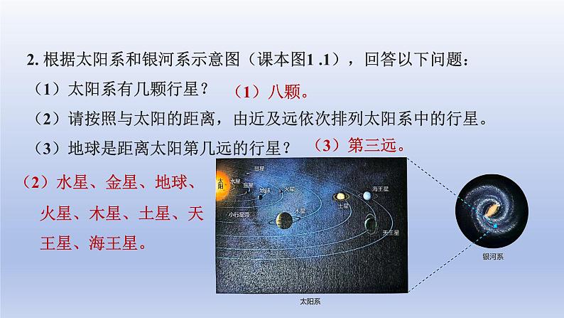 第一节 地球的宇宙环境第7页