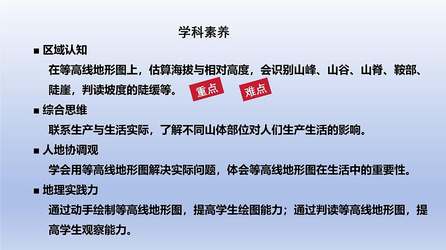 第二节 地形图的判读第2页