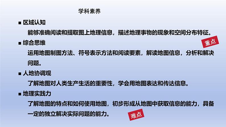 2024七年级地理上册第二章地图第一节地图的阅读课件（人教版）第2页