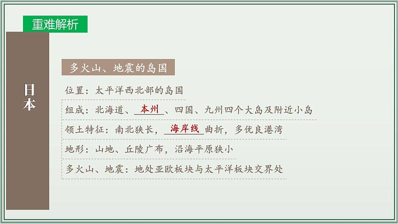 专题06  我们邻近的地区和国家--最新人教版中考地理一轮复习课件（全国通用）第7页