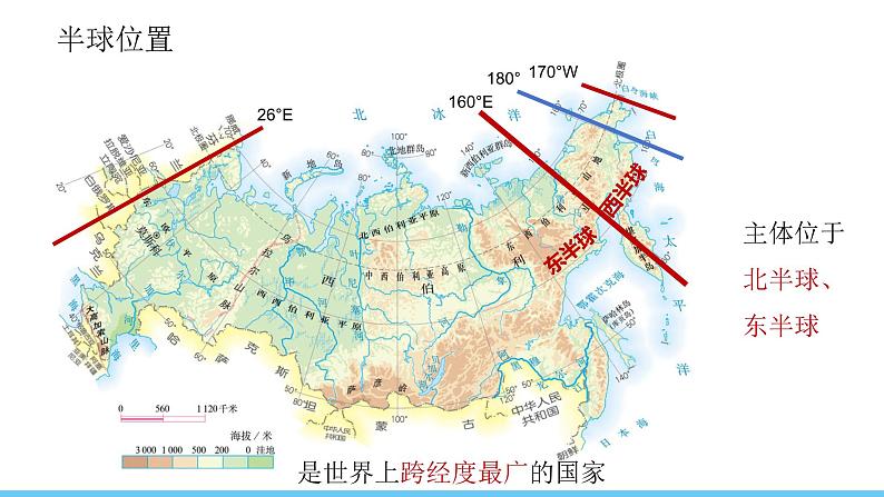 人教版（2024）七年级地理下册课件 第八章 第四节 第一课时 世界面积最大的国家第5页