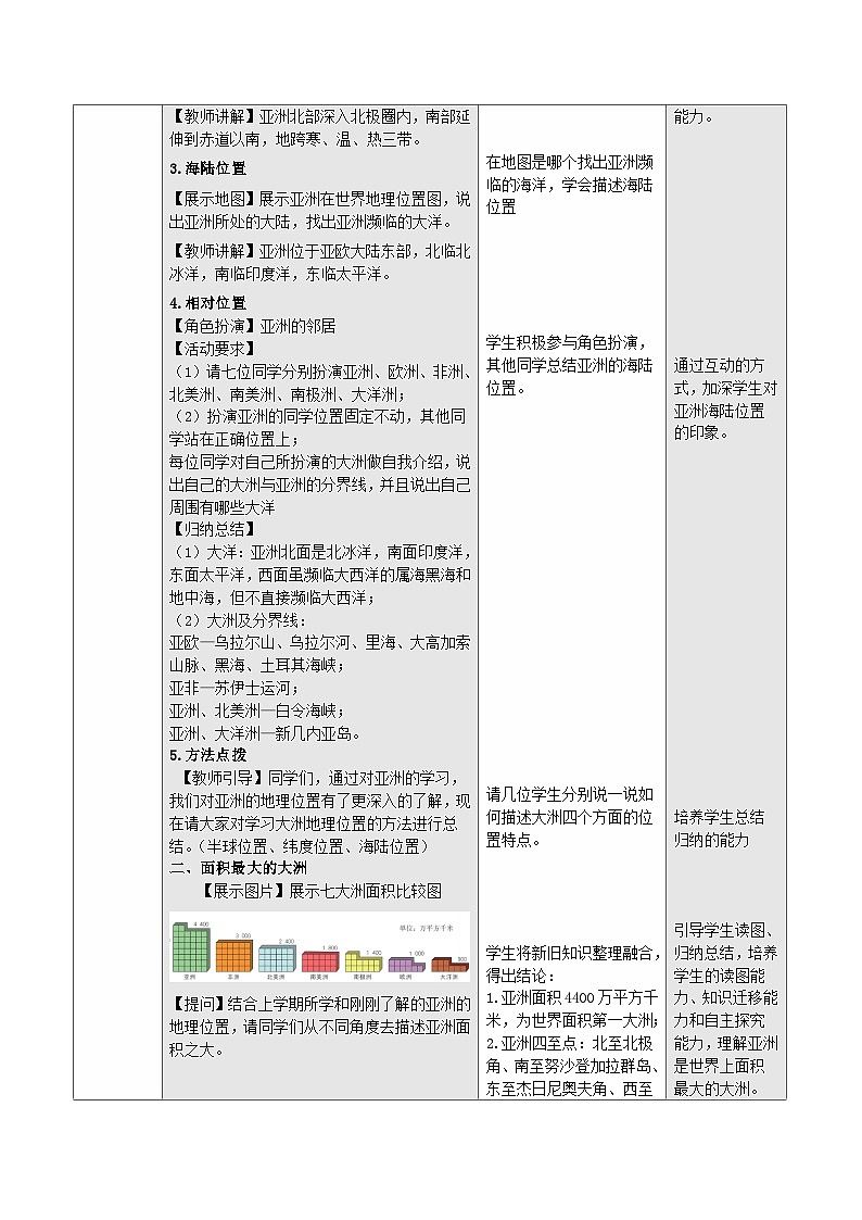 6.1 亚洲的自然环境特征（教学设计）第3页