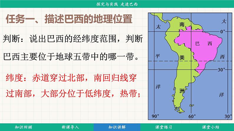 探究与实践 巴西 (课件)-2024-2025学年湘教版(2024)地理七年级下册第8页