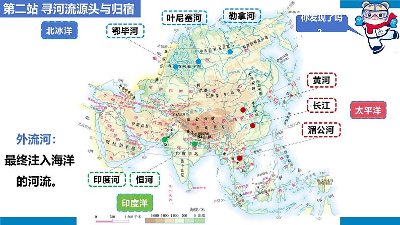 2024—2025学年七年级地理下册人教版7.1.2+亚洲的自然环境（第2课时）（课件）第7页