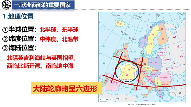 9.4 法国 课件-2024-2025学年七年级地理下学期湘教版（2024）第5页