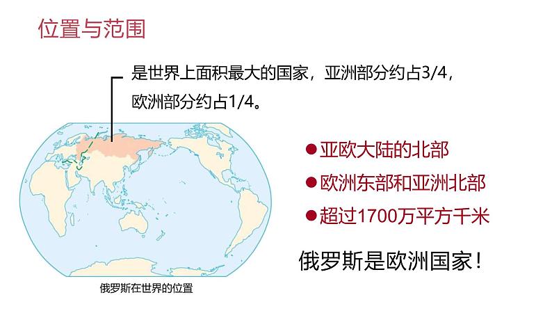 8.3 俄罗斯 课件-2024-2025学年七年级地理下学期商务星球版（2024）第4页