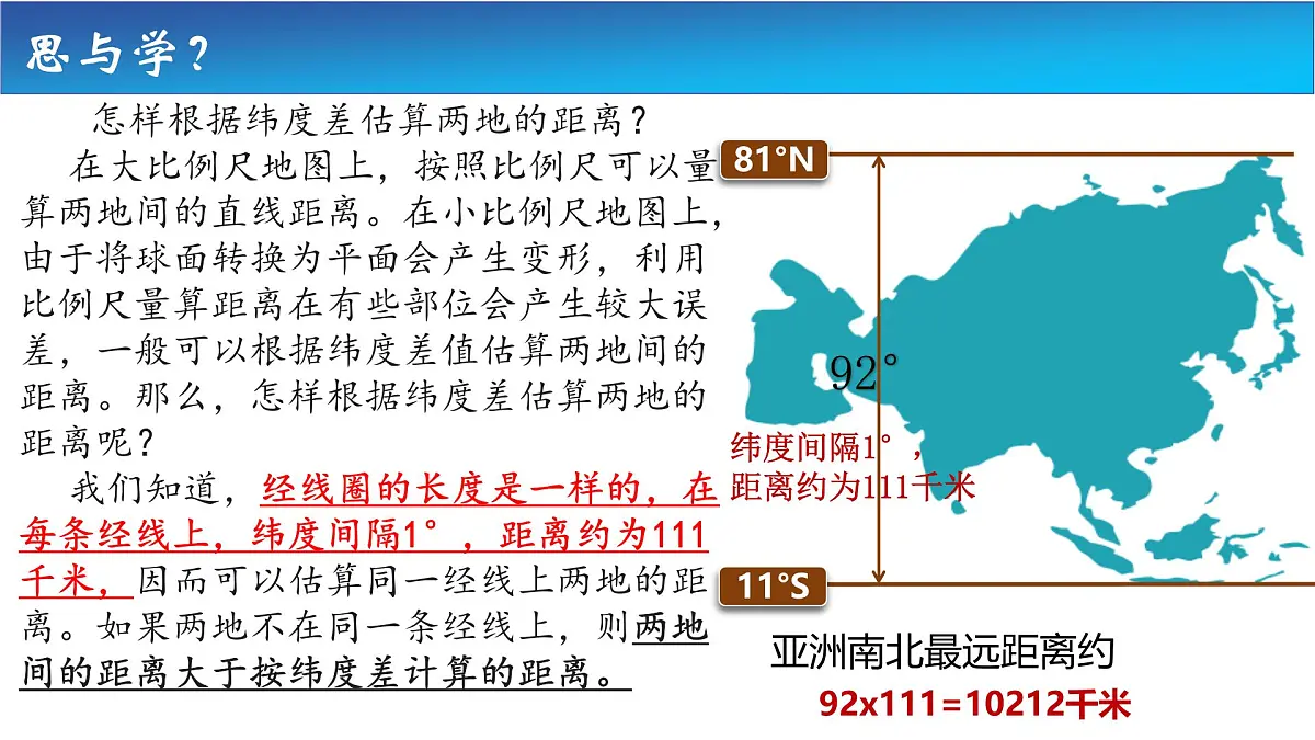 人教版地理七年级下册7.1.1《亚洲自然环境》（第一节）课件第5页