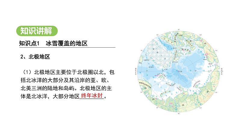 人教版（2024）地理七年级下册 11.1 冰雪覆盖的地区 科学考察的宝地（课件）第7页