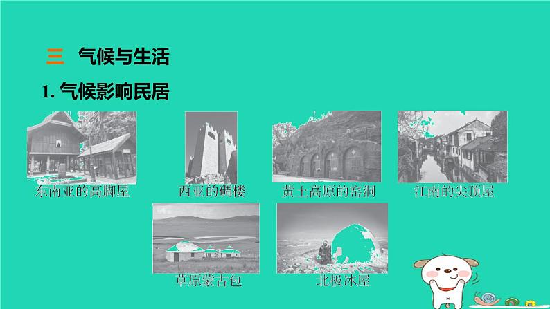 福建省2024中考地理2专题突破篇第30课时气候对人类活动的影响课堂讲本课件第8页