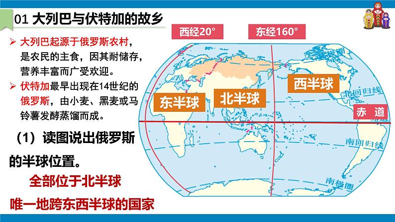 2024—2025学年七年级地理人教版8.4 俄罗斯（第1课时）PPT第7页