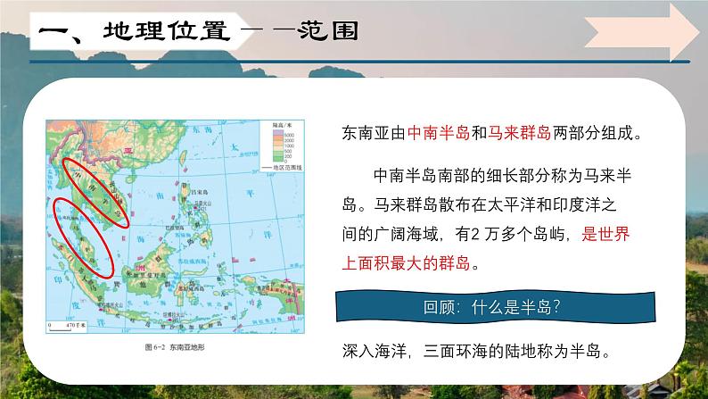 6.1 体验“热带风情”-东南亚（第一课时）课件 -2024-2025学年七年级地理下册（晋教版2024）第7页