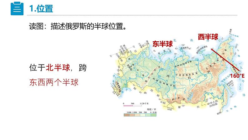 人教版七下 8.4《俄罗斯》 第1课时 世界面积最大的国家 课件第7页